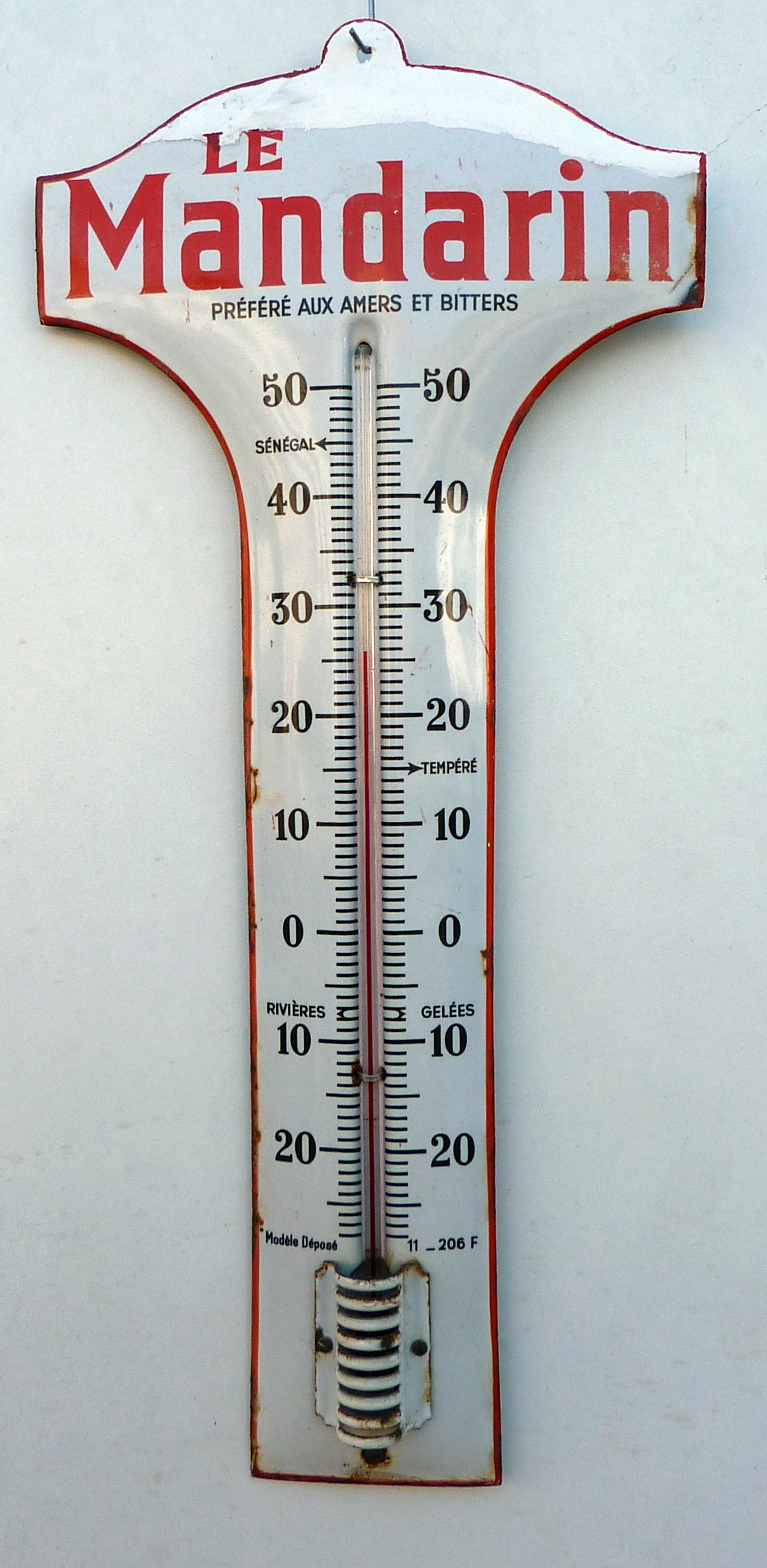 thermometer Mandarin - Rose